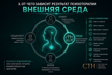 Від чого залежить результат психотерапії? Частина 3 Зовнішнє середовище
