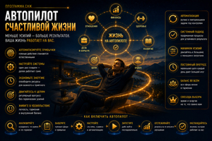 Автопилот счастливой жизни - как достигать целей легко и естественно с помощью рутин и привычек