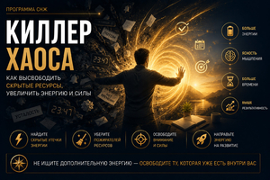 Кіллер хаоса - як вивільнити приховані ресурси, збільшити енергію та сили