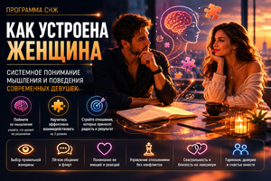 Як влаштована жінка - системне розуміння мислення та поведінки сучасних жінок