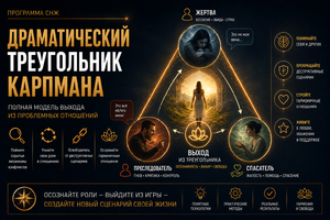 Драматичний трикутник карпмана - повна модель виходу з проблемних стосунків