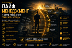 Лайф менеджмент - модель повышения степеней свободы
