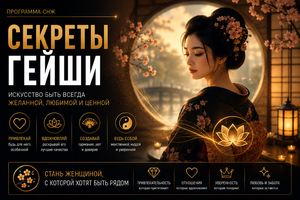 Секрети гейші - мистецтво бути завжди бажаною, коханою і цінною