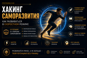 Хакінг саморозвитку - як розвиватися у швидкісному режимі