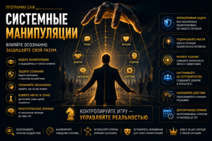 Системні маніпуляції - як впливати та захищатися від чужого впливу