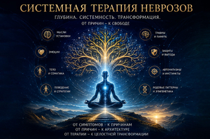 Системна терапія неврозів - технологія, яка знімає внутрішні кайдани та дарує свободу, легкість і розкутість