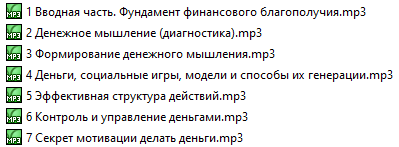 Описание курса финансового благополучия