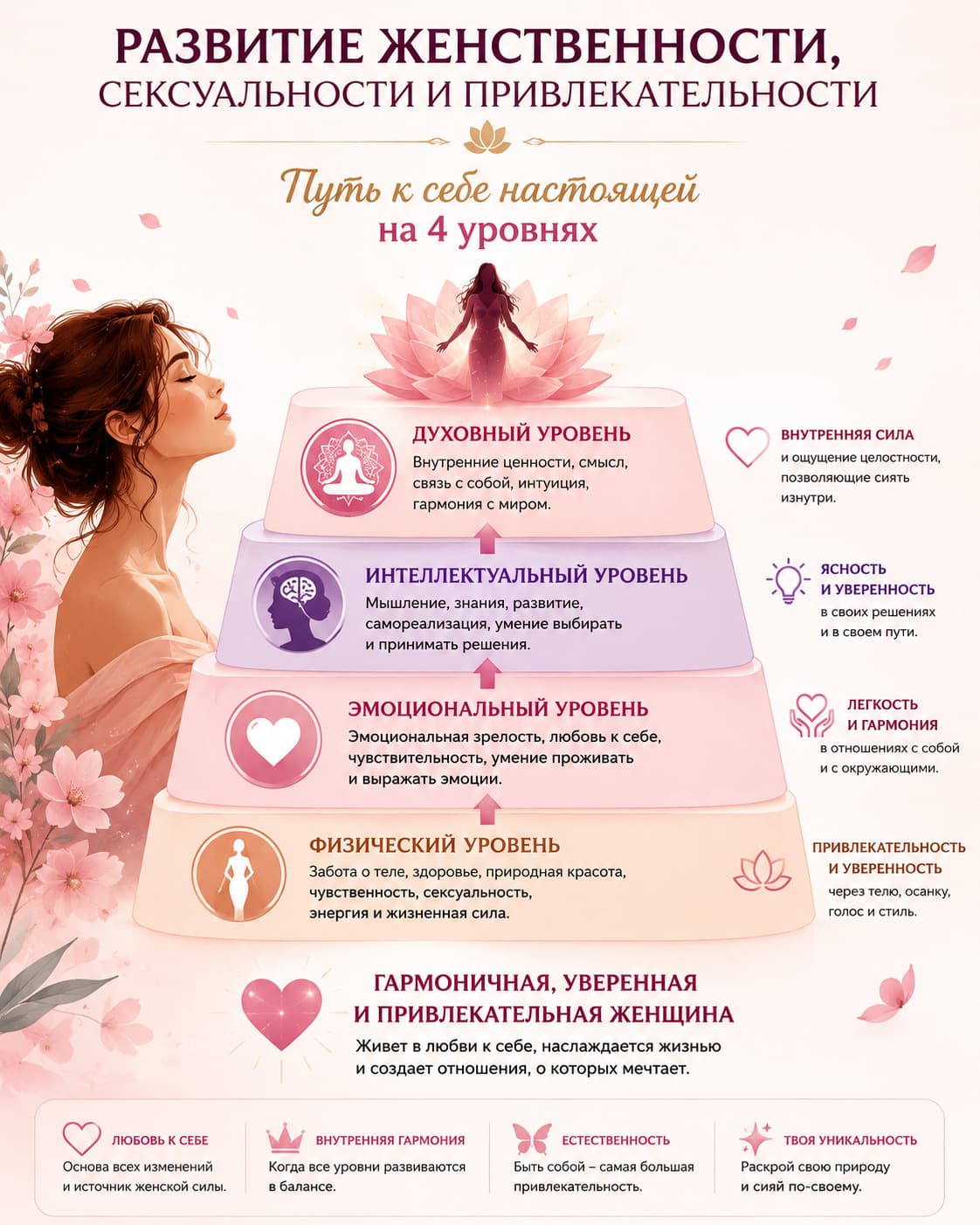 Как развивать женственность, сексуальность и привлекательность