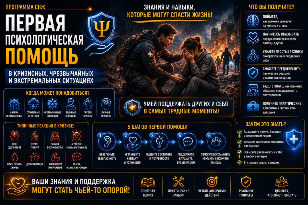 Первая психологическая помощь - как ее оказывать