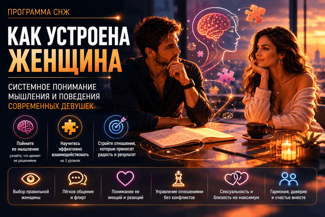 Как устроена женщина, как работает ее психика