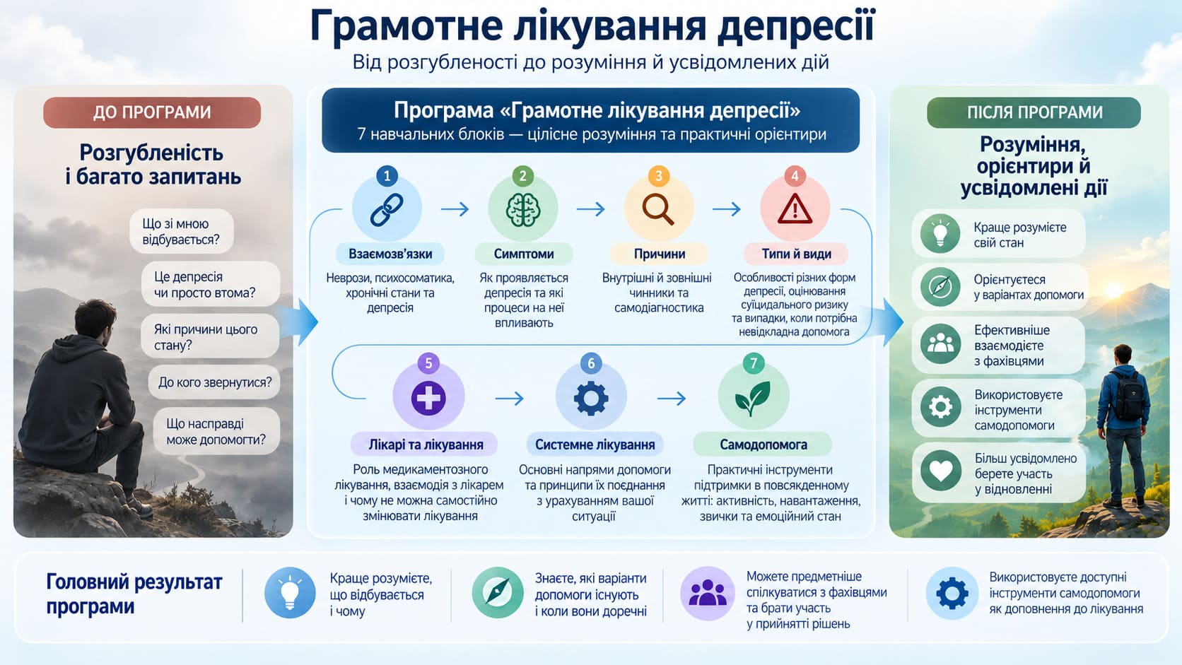 Як правильно лікувати депресію 