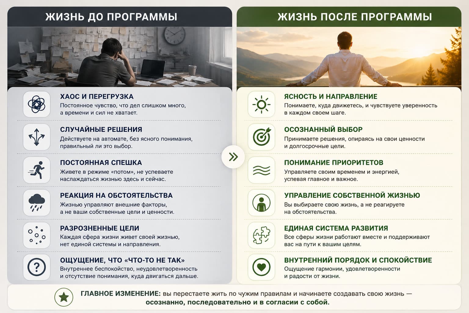 Как навести порядок в жизни