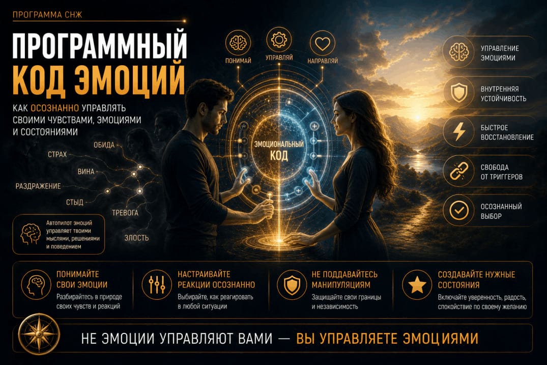 Как управлять своими эмоциями, чувствами, настроением и переживаниями