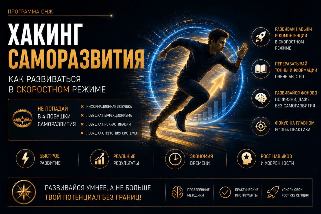 Как быстро развиваться по жизни