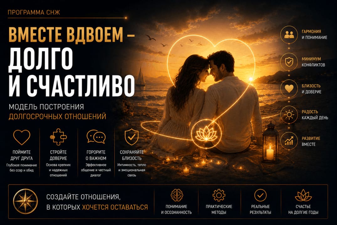 Как строить долгосрочные, прочные и надежные отношения